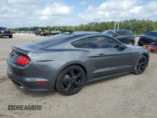 2022 Ford Mustang EcoBoost with VIN 1FA6P8TH8N5122837, listed as a Copart auction lot 51655955 with 32,303 mi miles and Salvage title. Bid and sale history available at DreamBid. Image 3.