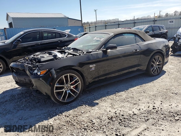 2015 Ford Mustang GT Premium with VIN 1FATP8FF4F5374700, listed as a Copart auction lot 44564775 with 160,566 mi miles and Clean title. Bid and sale history available at DreamBid. Image 1.