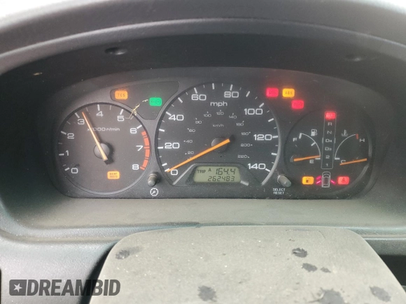 2000 Honda Odyssey EX with VIN 2HKRL1861YH527864, listed as a Copart auction lot 51343745 with 262,483 mi miles and Salvage Title. Bid and sale history available at DreamBid. Image 9.