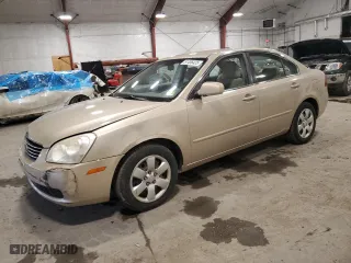 2007 Kia Optima LX with VIN KNAGE123175090220, listed as a Copart auction lot 51456425 with 151,251 mi miles and Salvage Title. Bid and sale history available at carsss.com. Image 1.