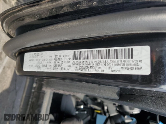 2017 Jeep Wrangler Sport with VIN 1C4GJWAG9HL576707, listed as a Copart auction lot 43285955 with 113,692 mi miles and Salvage Title. Bid and sale history available at DreamBid. Image 14.