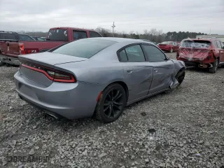 2017 Dodge Charger SE with VIN 2C3CDXBG6HH576000, listed as a Copart auction lot 46598275 with 154,967 mi miles and Salvage Title. Bid and sale history available at carsss.com. Image 3.