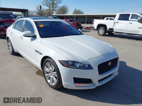 2017 Jaguar XF 35t Premium with VIN SAJBD4BV4HCY47645, listed as a IAAI auction lot 41283443 with 50,874 mi miles. Bid and sale history available at carsss.com. Image 1.