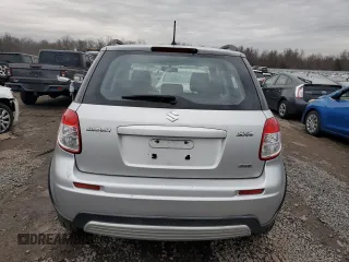 2007 Suzuki SX4 with VIN JS2YB413175101869, listed as a Copart auction lot 85250214 with 145,681 mi miles and Salvage Title. Bid and sale history available at carsss.com. Image 6.