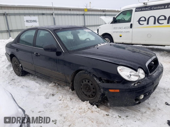 2005 Hyundai Sonata GL with VIN KMHWF25S45A111145, listed as a Copart auction lot 87283834 with 226,338 mi miles and Salvage Title. Bid and sale history available at carsss.com. Image 4.