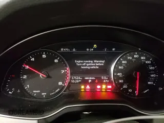 2019 Audi Q7 Premium with VIN WA1AHAF76KD043576, listed as a Copart auction lot 42242865 with 57,524 mi miles and Salvage title. Bid and sale history available at DreamBid. Image 9.