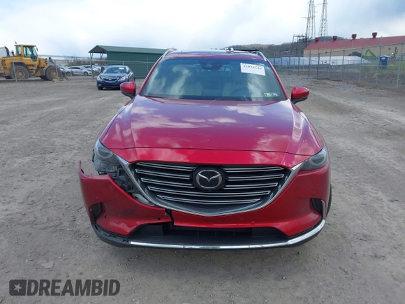 2020 Mazda CX-9 Grand Touring with VIN JM3TCBDY3L0424414, listed as a IAAI auction lot 42044246 with 23,687 mi miles. Bid and sale history available at carsss.com. Image 12.