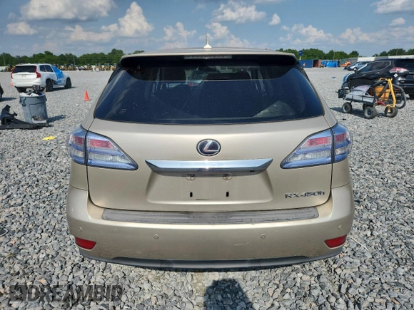 2011 Lexus RX 450h with VIN JTJZB1BA5B2404963, listed as a Copart auction lot 55560515 with 152,089 mi miles and Salvage title. Bid and sale history available at DreamBid. Image 6.