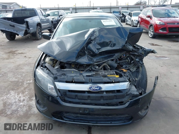 2010 Ford Fusion SE with VIN 3FAHP0HG5AR384834, listed as a IAAI auction lot 41533295 with 124,356 mi miles. Bid and sale history available at carsss.com. Image 6.