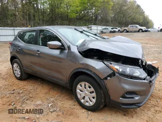 2020 Nissan Rogue S with VIN JN1BJ1CV5LW268887, listed as a Copart auction lot 50595775 with 125,644 mi miles and Salvage title. Bid and sale history available at DreamBid. Image 4.