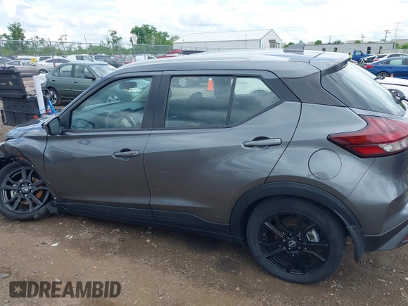 2023 Nissan Kicks SV with VIN 3N1CP5CV2PL488154, listed as a IAAI auction lot 42243416 with 36,535 mi miles and . Bid and sale history available at DreamBid. Image 14.