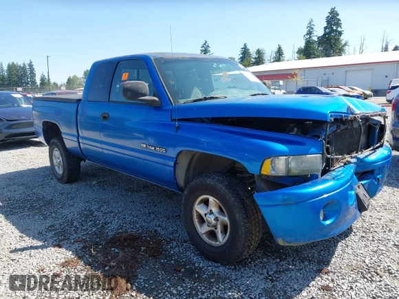 2001 Dodge 1500 z VIN 3B7HF13Z31M533735, wystawiony jako IAAI lot #42417352 z przebiegiem 184 487 mil mil oraz . Historia ofert i sprzedaży dostępna na DreamBid. Obrazek 1.