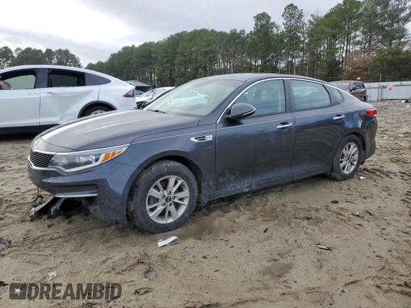 2017 Kia Optima LX with VIN KNAGT4L37H5149438, listed as a Copart auction lot 84454954 with 130,286 mi miles and Salvage Title. Bid and sale history available at carsss.com. Image 1.