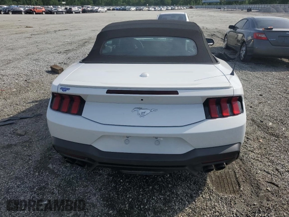 2024 Ford Mustang EcoBoost z VIN 1FAGP8UH8R5135709, wystawiony jako Copart lot #57393045 z przebiegiem 1 267 mil mil oraz Szkoda całkowita • Salvage title. Historia ofert i sprzedaży dostępna na DreamBid. Obrazek 6.