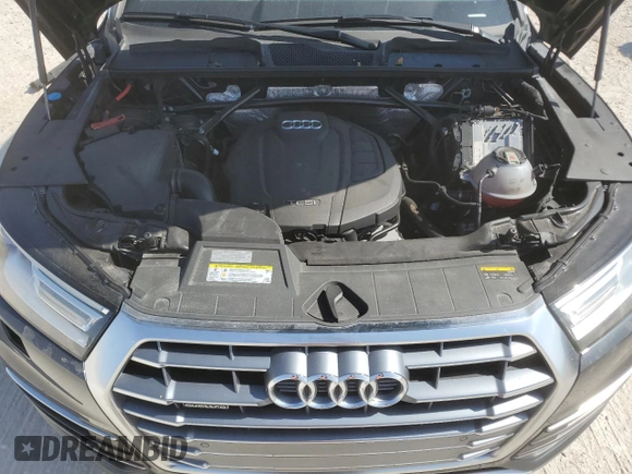 2020 Audi Q5 Premium with VIN WA1ANAFYXL2006772, listed as a Copart auction lot 57432645 with 38,147 mi miles and Non repairable. Bid and sale history available at DreamBid. Image 12.