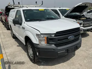 2019 Ford F-150 XL z VIN 1FTMF1CB0KKC92436, wystawiony jako IAAI lot #42146765 z przebiegiem 119 600 mil mil oraz . Historia ofert i sprzedaży dostępna na DreamBid. Obrazek 1.