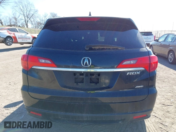 2015 Acura RDX Tech Pkg with VIN 5J8TB4H53FL010240, listed as a IAAI auction lot 42011132 with 267,712 mi miles. Bid and sale history available at carsss.com. Image 16.
