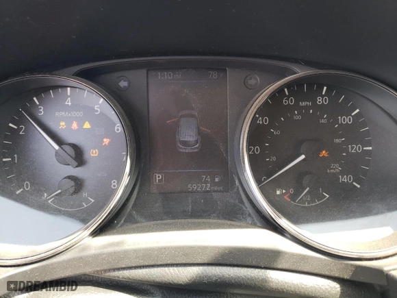 2019 Nissan Rogue Sport S with VIN JN1BJ1CP1KW229424, listed as a Copart auction lot 48231885 with 59,272 mi miles and Salvage Title. Bid and sale history available at carsss.com. Image 9.