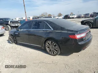 2017 Lincoln Continental Reserve with VIN 1LN6L9NC3H5617847, listed as a Copart auction lot 77968554 with 87,062 mi miles and Salvage Title. Bid and sale history available at carsss.com. Image 2.