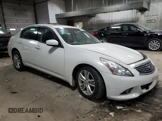 2011 Infiniti G25 x with VIN JN1DV6AR6BM451970, listed as a Copart auction lot 89208895 with Not Provided miles and Non Repairable. Bid and sale history available at DreamBid. Image 4.