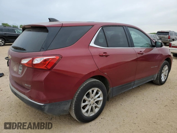 2019 Chevrolet Equinox LT z VIN 2GNAXUEV4K6249253, wystawiony jako Copart lot #53160415 z przebiegiem 59 362 mil mil oraz Czysty tytuł • Clean title. Historia ofert i sprzedaży dostępna na DreamBid. Obrazek 3.
