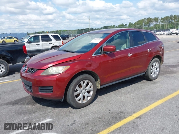 2007 Mazda CX-7 Sport with VIN JM3ER293X70145018, listed as a IAAI auction lot 42153581 with 146,839 mi miles. Bid and sale history available at carsss.com. Image 2.