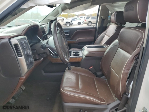2015 Chevrolet Silverado 1500 High Country with VIN 3GCUKTEC9FG121324, listed as a Copart auction lot 77551124 with 104,037 mi miles and Salvage Title. Bid and sale history available at carsss.com. Image 7.