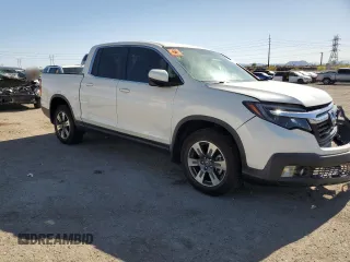 2018 Honda Ridgeline RTL-T z VIN 5FPYK3F64JB005416, wystawiony jako Copart lot #54163835 z przebiegiem 57 677 mil mil oraz Szkody całkowita. Historia ofert i sprzedaży dostępna na DreamBid. Obrazek 4.