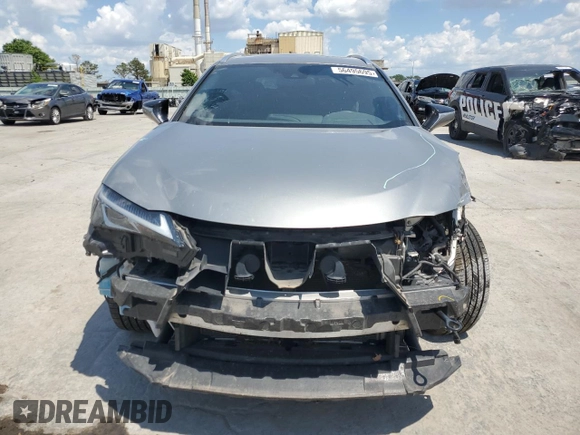 2022 Lexus UX 200 with VIN JTHX3JBH7N2054100, listed as a Copart auction lot 56495695 with 70,979 mi miles and Salvage title. Bid and sale history available at DreamBid. Image 5.