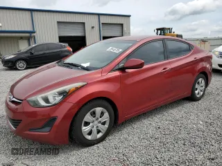 2016 Hyundai Elantra SE with VIN 5NPDH4AE4GH759761, listed as a Copart auction lot 55446795 with 132,190 mi miles and Salvage title. Bid and sale history available at DreamBid. Image 1.