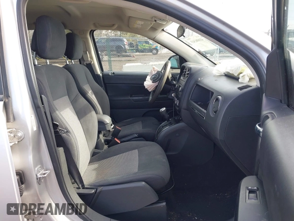 2012 Jeep Compass Sport with VIN 1C4NJCBA3CD601569, listed as a IAAI auction lot 41606565 with 126,630 mi miles. Bid and sale history available at carsss.com. Image 5.