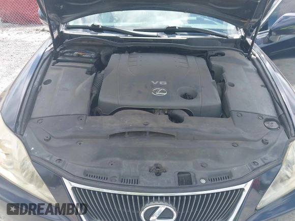 2006 Lexus IS 250 with VIN JTHBK262962002770, listed as a IAAI auction lot 42264229 with 294,844 mi miles and . Bid and sale history available at DreamBid. Image 10.