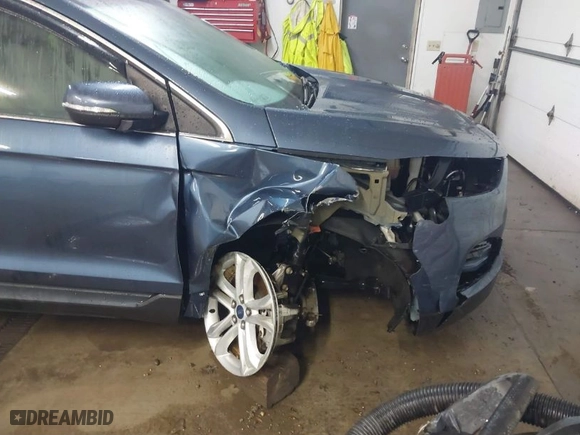 2019 Ford Edge SEL with VIN 2FMPK4J93KBB40828, listed as a IAAI auction lot 41566426 with NaN miles. Bid and sale history available at carsss.com. Image 6.