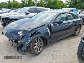 2013 Audi A6 Premium Plus z VIN WAUGGAFC9DN046014, wystawiony jako Copart lot #61628245 z przebiegiem Nie podano mil oraz Czysty tytuł • Clean title. Historia ofert i sprzedaży dostępna na DreamBid. Obrazek 1.