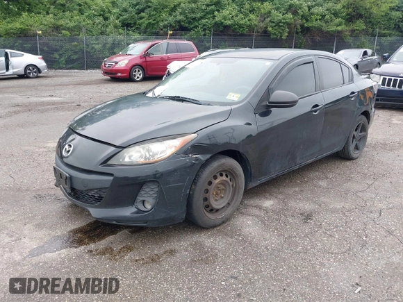 2012 Mazda 3 i Sport z VIN JM1BL1UG6C1508193, wystawiony jako IAAI lot #42276168 z przebiegiem 195 465 mil mil oraz . Historia ofert i sprzedaży dostępna na DreamBid. Obrazek 2.