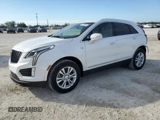 2022 Cadillac XT5 FWD Luxury z VIN 1GYKNAR41NZ178826, wystawiony jako Copart lot #42780595 z przebiegiem 6 540 mil mil oraz Szkoda całkowita • Salvage title. Historia ofert i sprzedaży dostępna na DreamBid. Obrazek 1.