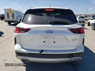 2024 Infiniti QX50 Luxe z VIN 3PCAJ5BA6RF104043, wystawiony jako Copart lot #46546785 z przebiegiem 13 276 mil mil oraz Szkoda całkowita • Salvage title. Historia ofert i sprzedaży dostępna na DreamBid. Obrazek 6.