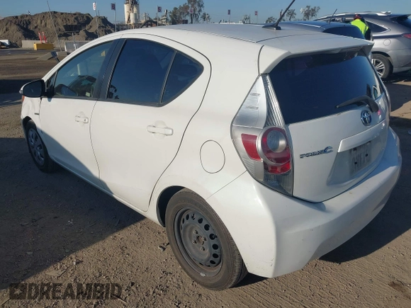 2012 Toyota Prius One z VIN JTDKDTB36C1003456, wystawiony jako IAAI lot #42002168 z przebiegiem 234 406 mil mil oraz . Historia ofert i sprzedaży dostępna na DreamBid. Obrazek 3.