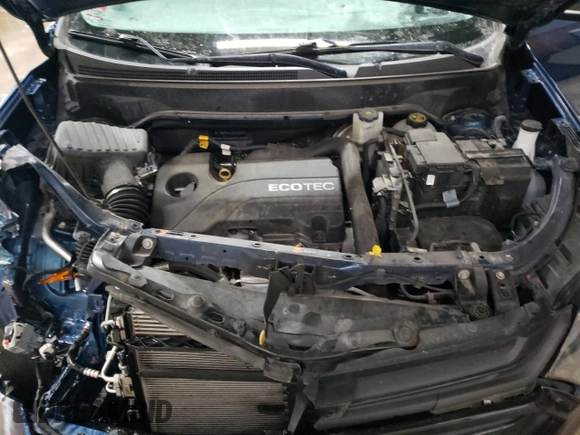 2021 Chevrolet Equinox LT with VIN 3GNAXKEV0ML309645, listed as a Copart auction lot 81958994 with 75,576 mi miles and Salvage Title. Bid and sale history available at DreamBid. Image 12.