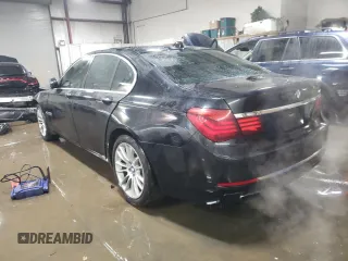 2013 BMW 7 Series 740i with VIN WBAYA6C51DC995111, listed as a Copart auction lot 87131184 with 94,535 mi miles and Salvage Title. Bid and sale history available at carsss.com. Image 2.