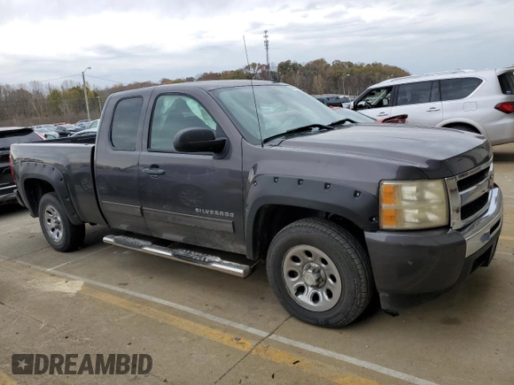 2011 Chevrolet Silverado 1500 LT with VIN 1GCRCSEA5BZ115798, listed as a Copart auction lot 80428204 with 176,965 mi miles and Salvage Title. Bid and sale history available at DreamBid. Image 4.