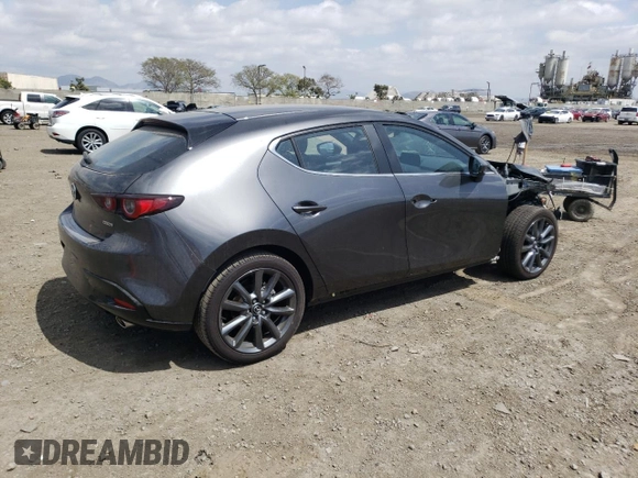 2022 Mazda Mazda3 Hatchback Select with VIN JM1BPAKL4N1506854, listed as a Copart auction lot 51813813 with 0 mi miles. Bid and sale history available at carsss.com. Image 3.