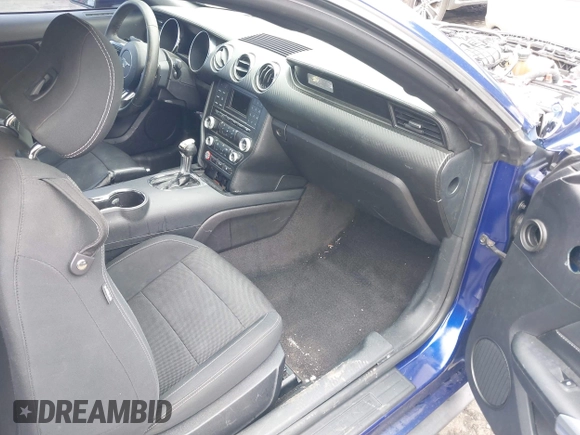 2015 Ford Mustang V6 with VIN 1FA6P8AM2F5321402, listed as a IAAI auction lot 42215558 with 137,209 mi miles and . Bid and sale history available at DreamBid. Image 5.