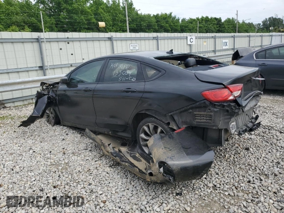 2016 Chrysler 200 S z VIN 1C3CCCBB9GN133054, wystawiony jako Copart lot #57233885 z przebiegiem Nie podano mil oraz Szkoda całkowita • Salvage title. Historia ofert i sprzedaży dostępna na DreamBid. Obrazek 2.
