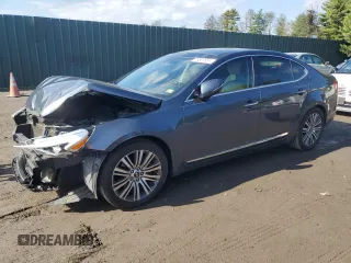 2014 Kia Cadenza Premium with VIN KNALN4D71E5153863, listed as a Copart auction lot 73567824 with 116,308 mi miles and Salvage Title. Bid and sale history available at carsss.com. Image 1.