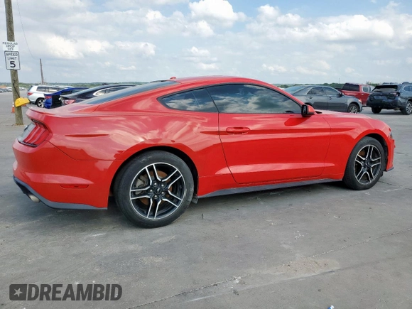 2018 Ford Mustang EcoBoost with VIN 1FA6P8TH2J5156069, listed as a Copart auction lot 55266865 with 133,503 mi miles and Clean Title. Bid and sale history available at carsss.com. Image 3.