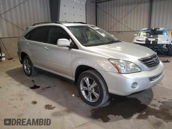 2006 Lexus RX 400h with VIN JTJHW31U360012377, listed as a Copart auction lot 62875815 with 182,551 mi miles and Clean title. Bid and sale history available at DreamBid. Image 4.