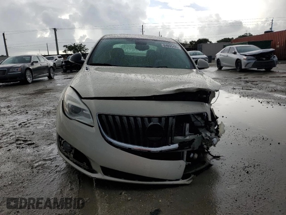 2016 Buick Regal with VIN 2G4GK5EX7G9108428, listed as a Copart auction lot 64895485 with 81,547 mi miles and Salvage title. Bid and sale history available at DreamBid. Image 5.