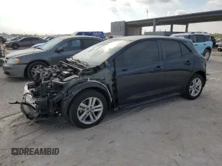 2022 Toyota Corolla Hatchback SE with VIN JTNB4MBEXN3149188, listed as a Copart auction lot 48329635 with 80,868 mi miles and Non Repairable. Bid and sale history available at carsss.com. Image 1.