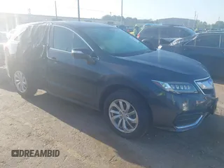 2016 Acura RDX Technology with VIN 5J8TB3H50GL014497, listed as a IAAI auction lot 41979637 with 65,524 mi miles and . Bid and sale history available at DreamBid. Image 1.